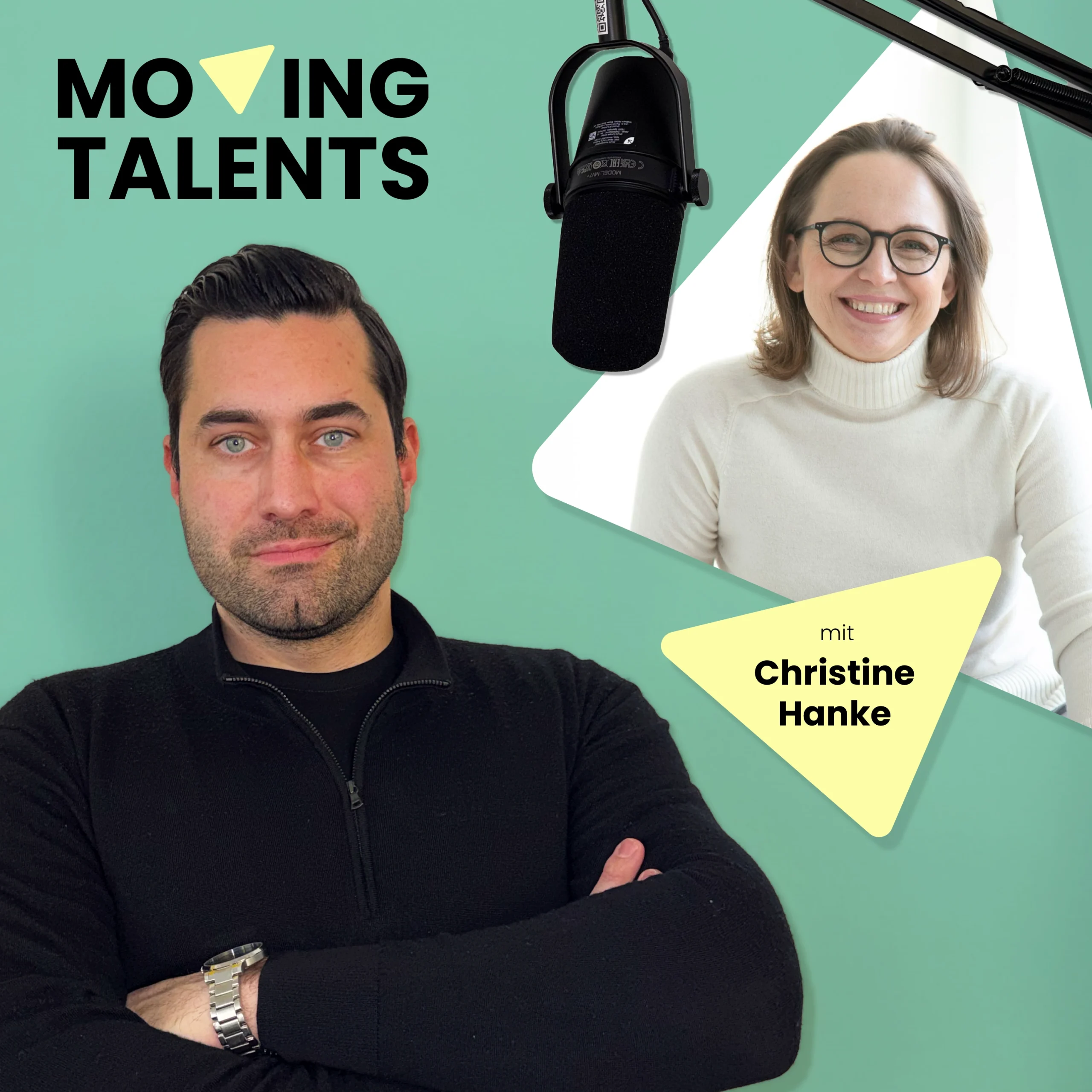 Podcast Cover mit Paul Kanzler und Christine Hanke