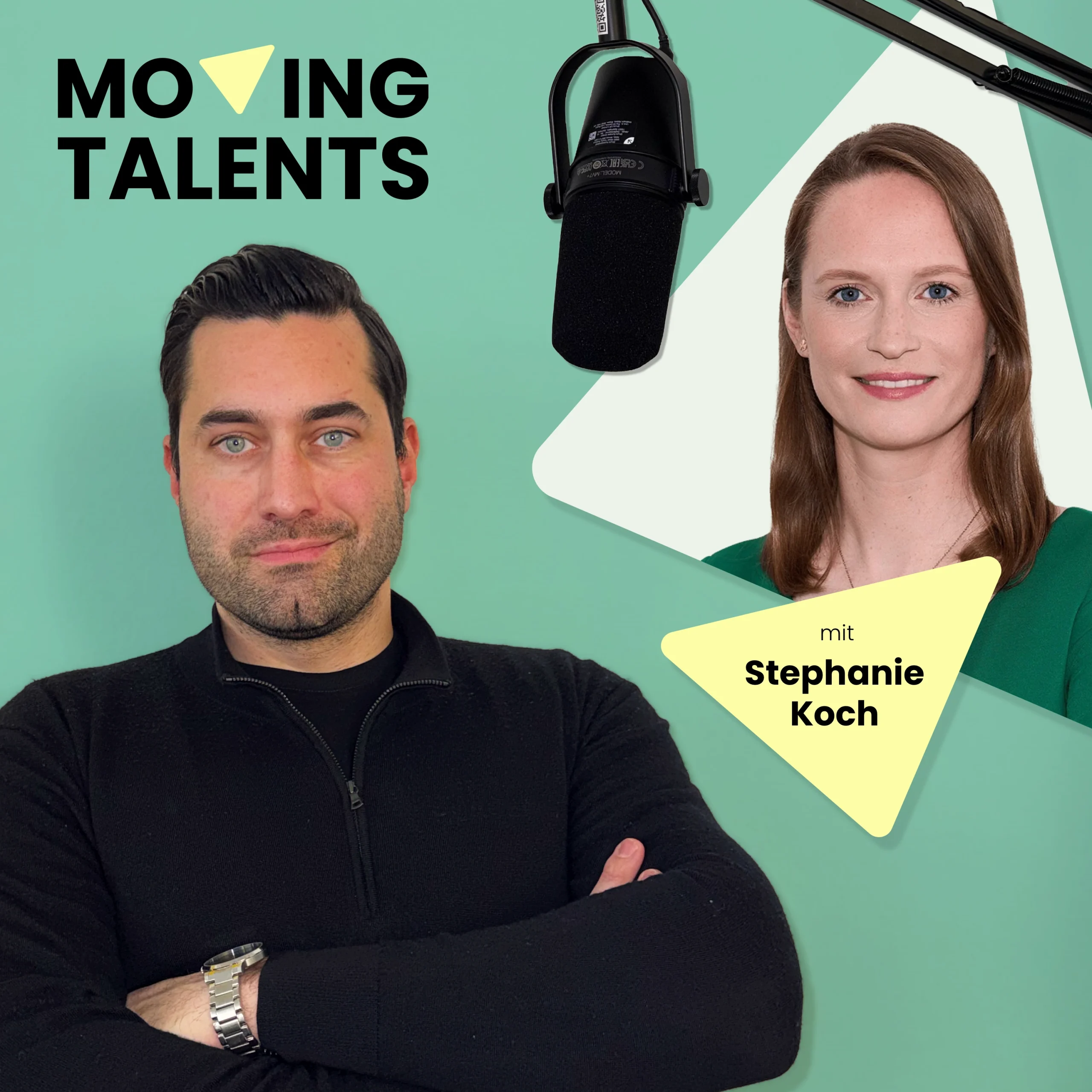 Podcast Cover mit Paul Kanzler und Stephanie Koch