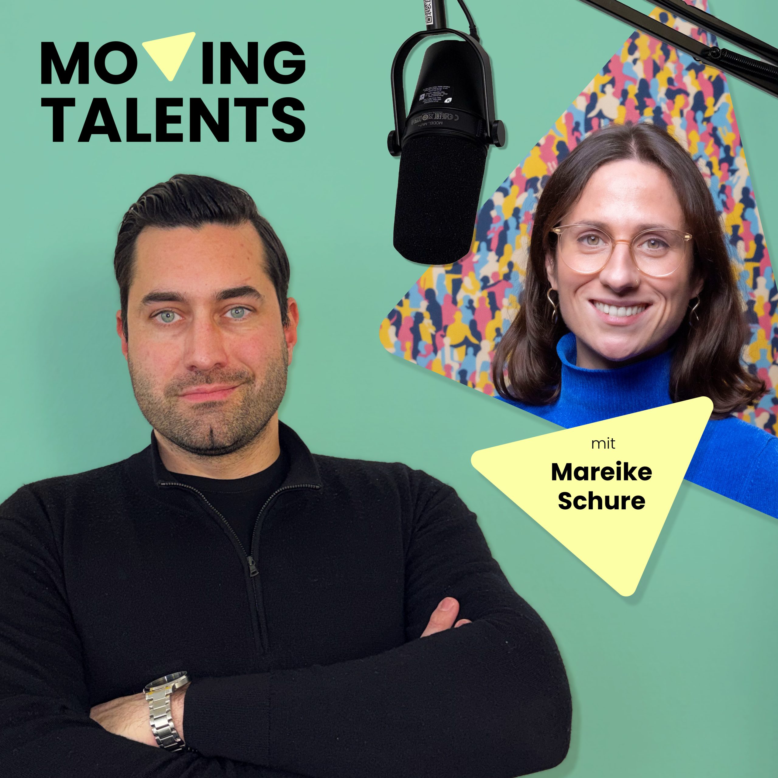 Podcast Cover mit Paul Kanzler und Mareike Schure
