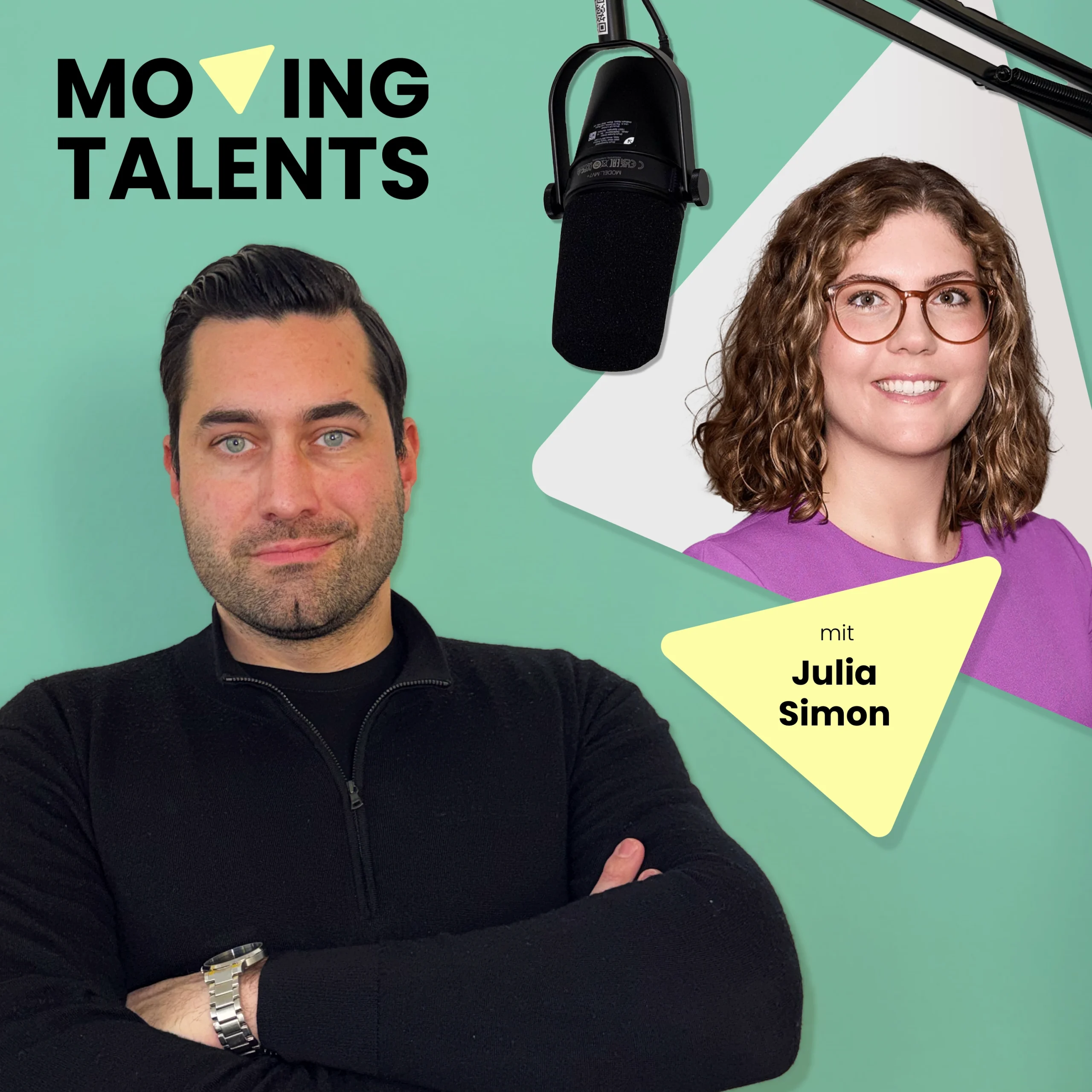 Podcast Cover mit Paul Kanzler und Julia Simon